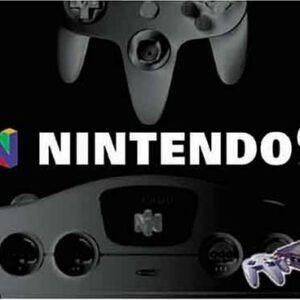 Nintendo 64 black