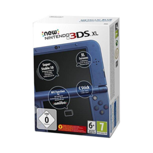 New Nintendo 3DS XL metallic blau