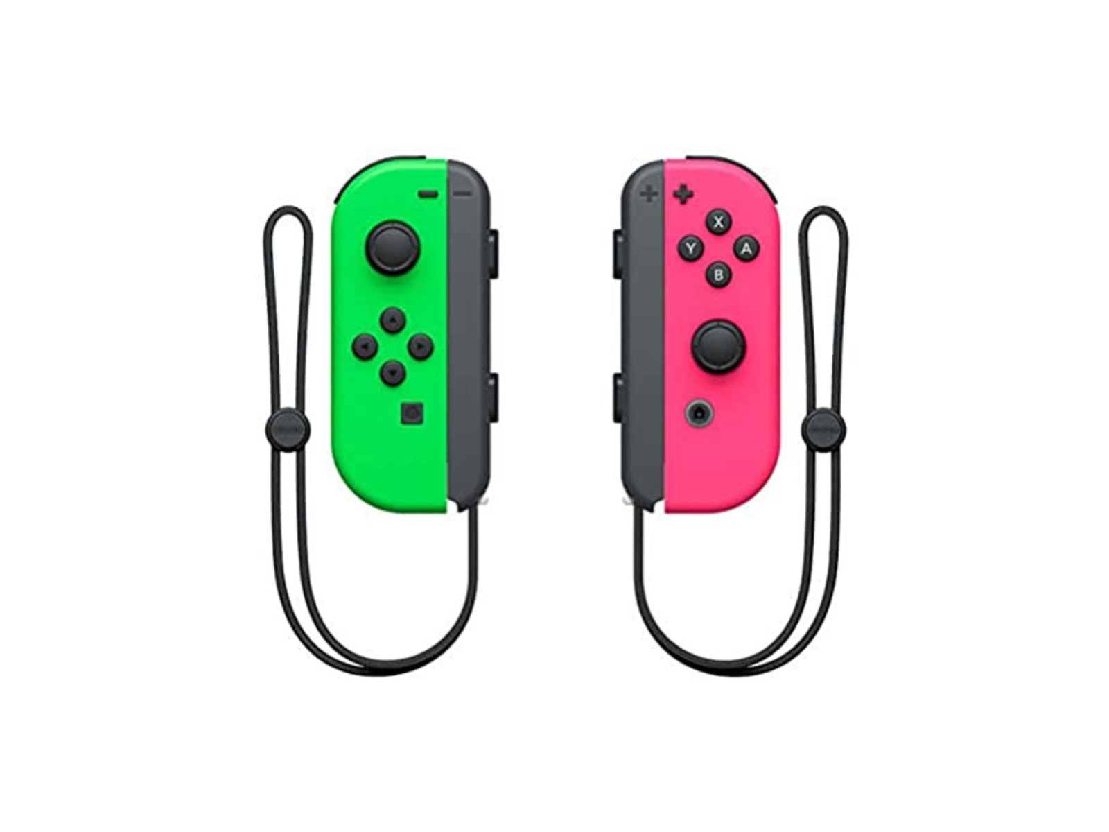 Untitled design (25) Nintendo Switch Joy-Con 2er-Set neon-grün/neon-pink – Bild 1